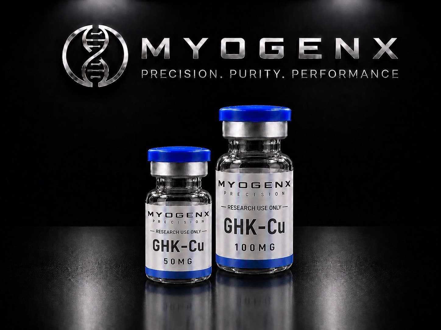 GHK-Cu, MYOGENX. Copper tripeptide-1.